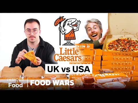 Food Comparison: Little Caesars in the US vs UK