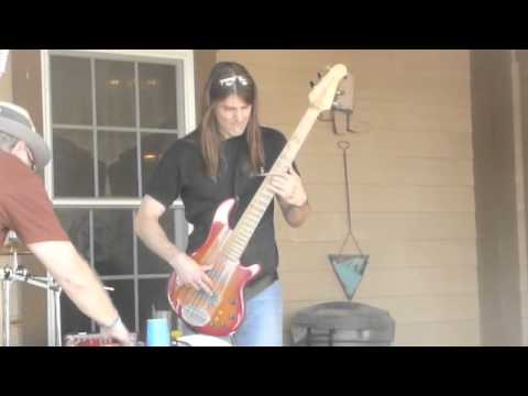 Funky Blues Bass Solo and Harmonica - Doug Shreeve