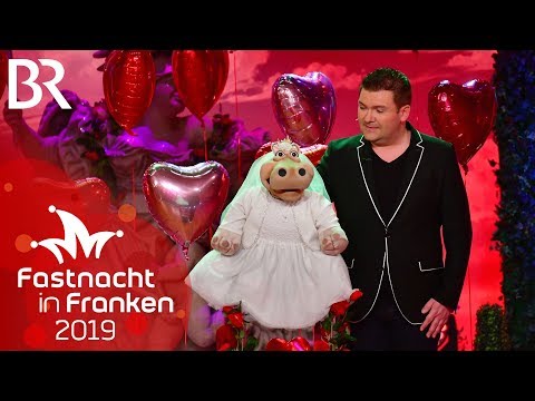 Sebastian Reich und Amanda | Fastnacht in Franken 2019 | Veitshöchheim