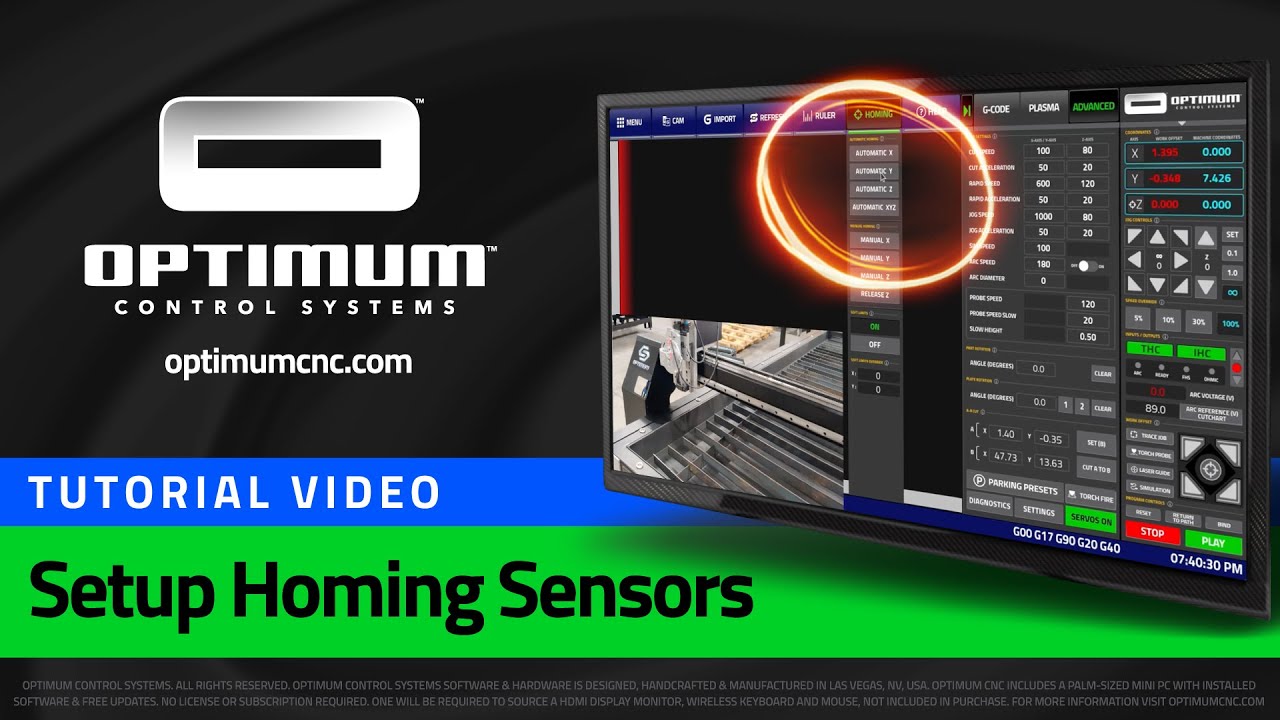 (03) Setup Homing Sensors