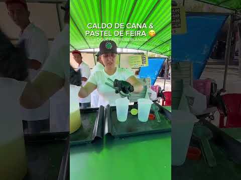 CALDO DE CANA E PASTEL DE FEIRA EM UBERLÂNDIA