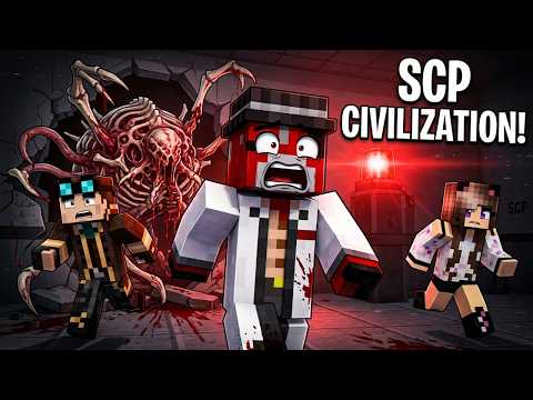 NON TOCCARE L'ALVEARE DI OSSA! Minecraft SCP CIVILIZATION