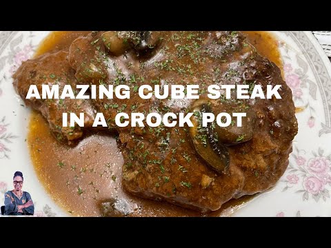 Ultimate Guide to Cooking Cube Steak in Crockpot #amazing #homemade #easy #cooking #food