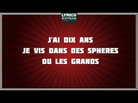 J'ai Dix Ans - Alain Souchon - paroles