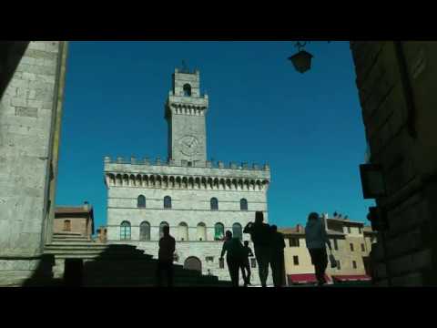 ITÁLIA antigo centro de Montepulciano (Toscana)