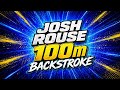 Josh Rouse 100m BACKSTROKE (Lyrics)