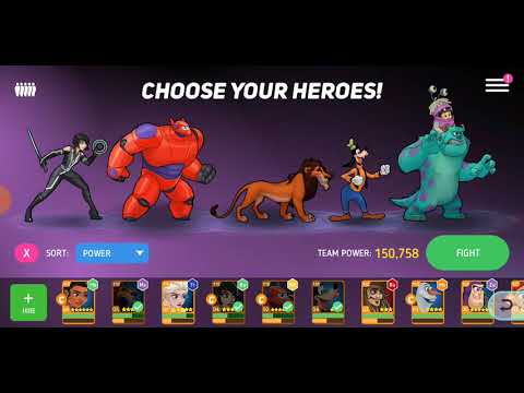 Disney Heroes Battle Mode 5 Oren Elsa Try Cuba Bo Peep & Anger Gameplay Ep.75 (Malaysia)