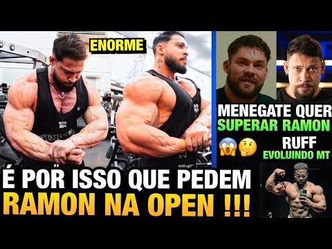RAMON ABSURDO: ELE ESTÁ ENORME DEMAIS + MENEGATE SOBRE RAMON E CAIKE: A META É VENCER OS DOIS