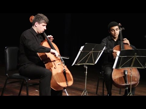 Estêvan de Oliveira - Suite para Duo de Cellos - II Dança Épica