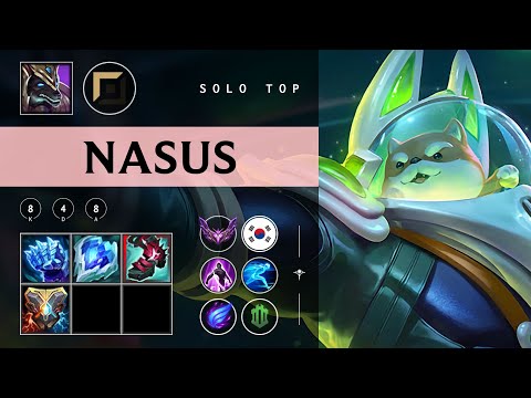 Nasus Top vs Renekton - KR Master Patch 25.24