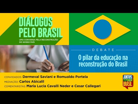 #aovivo | O pilar da educação na reconstrução do Brasil | Diálogos pelo Brasil