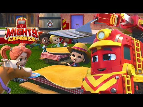 Nate’s Mighty Pancakes and MORE | Mighty Express Clips | Cartoons for Kids