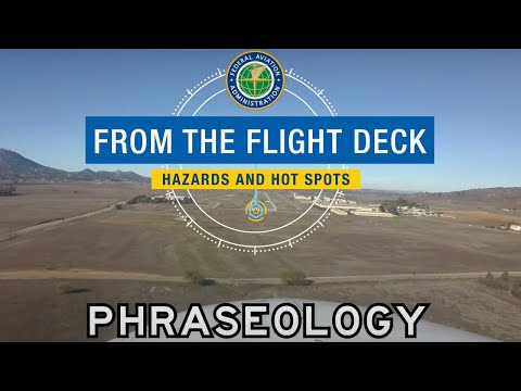 From the Flight Deck – Phraseology