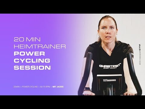 20 min Power Workout mit Jackie #ChristopeitGYM - Heimtrainer Training