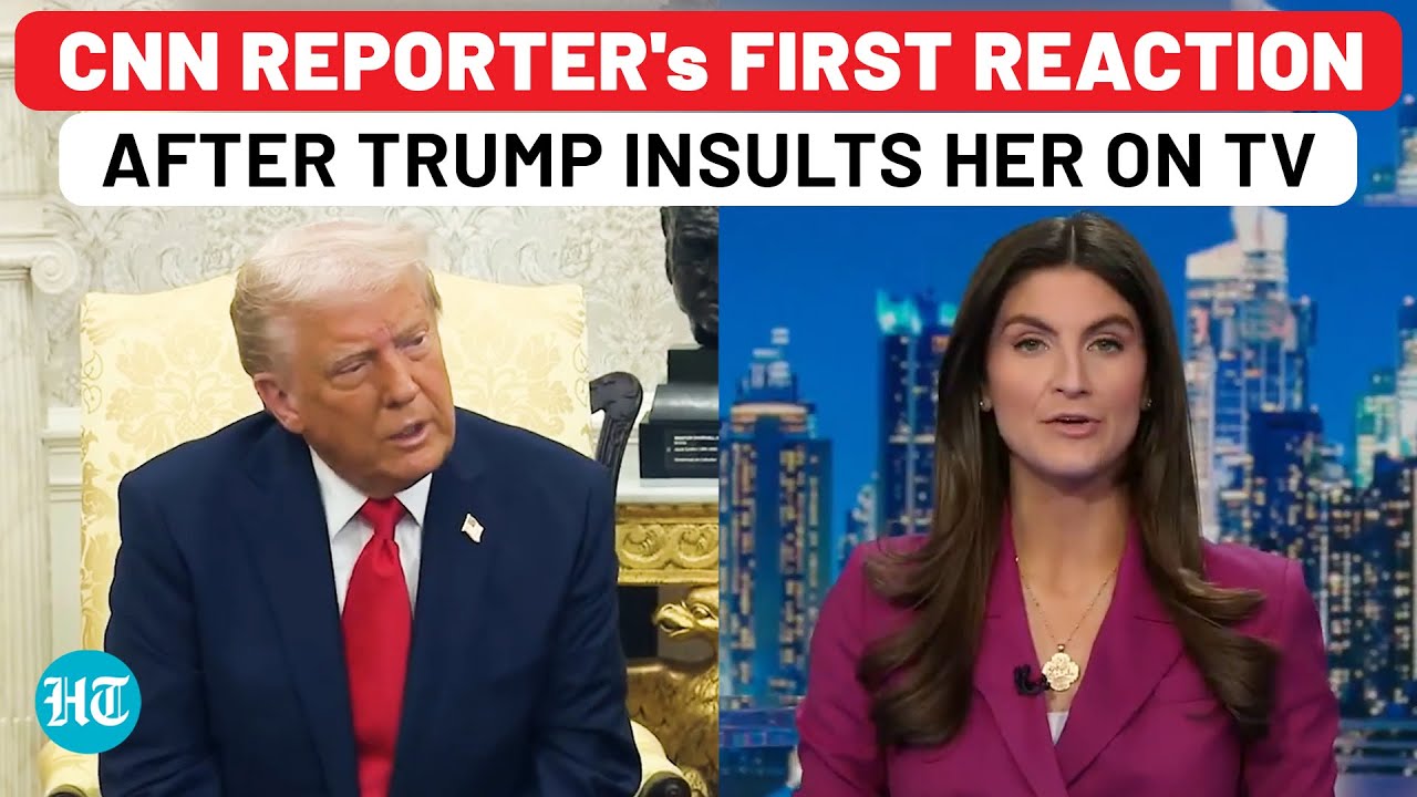 After Trump Insults Her On TV, CNN Reporter Kaitlan Collins Gives First Reaction| El Salvador| USA