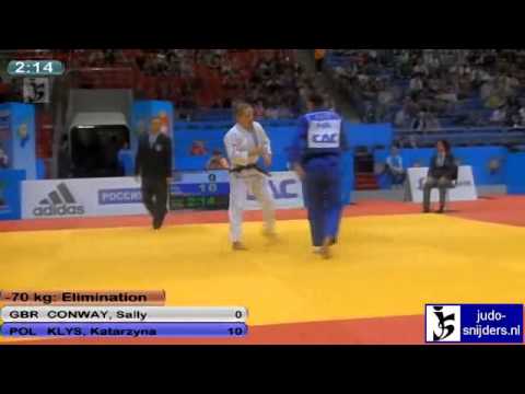 Sally Conway (GBR) - Katarzyna Klys (POL) [-70kg]