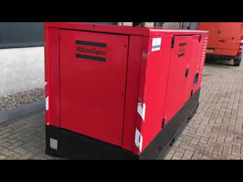 Atlas Copco QAS 60 Perkins Stamford 60 kVA Supersilent generatorset 1