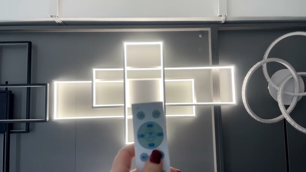 Світлодіодна LED люстра SVEN 110W 3S SMART 900x500x80-WHITE-220-IP20 Esllse