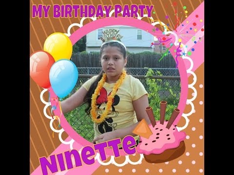 NINETTE BIRTHDAY PARTY 2014