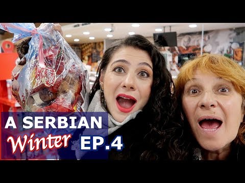 SERBIAN FOOD SUPERMARKET TOUR BELGRADE EP. 4  | TRAVEL VLOG IV