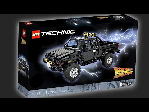 LEGO Back to the future - 'Time Machine' TOYOTA Hilux Pickup Truck BTTF