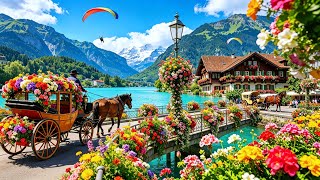 Interlaken Switzerland🇨🇭Most Charming Swiss Town In Summer☀️Pure Perfection