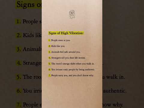 7 Signs You Have a High Vibration ✨