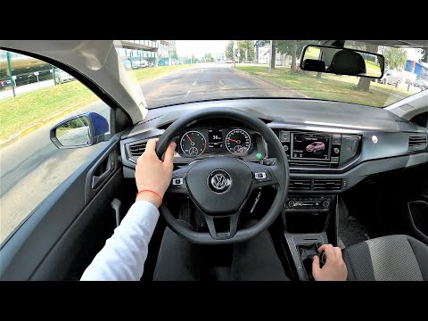 2019 Volkswagen Polo 1.0l 80HP MT | POV Test Drive | Fuel consumption check