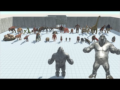 IRON GORO VS EVERY STRONG UNITS - Animal Revolt Battle Simulator