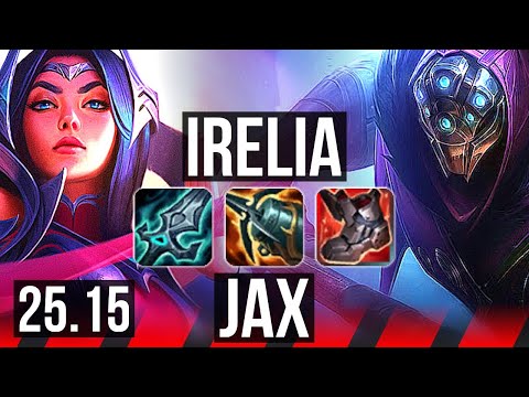 IRELIA vs JAX (TOP) | KR Master | 25.15
