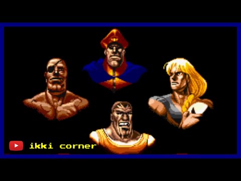 Street Fighter 2 Turbo  ( SNES ) - All Endings