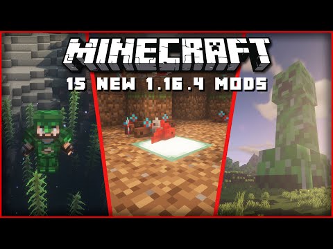 15 лучших новых модов для Minecraft 1.16.4, выпущенных на этой неделе! [FORGE & FABRIC] | Гигантские криперы, бойцовая рыбка!