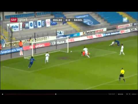 Molde FK vs. FC Basel Champions League Qualifikation 3 Runde Hinspiel (1.8.12)