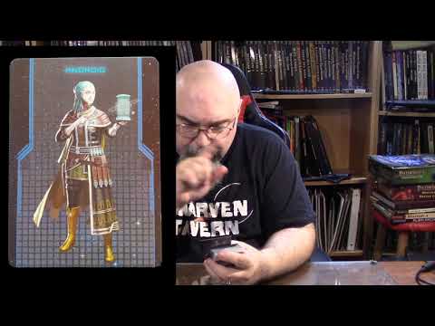 Starfinder Alien Character Cards - Dwarven Tavern Review