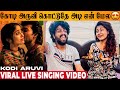Kodi Aruvi Kottuthe 😍 Pradeep Kumar & Nithyasree's Live Singing Video- Mehandi Circus | Sean Roldan
