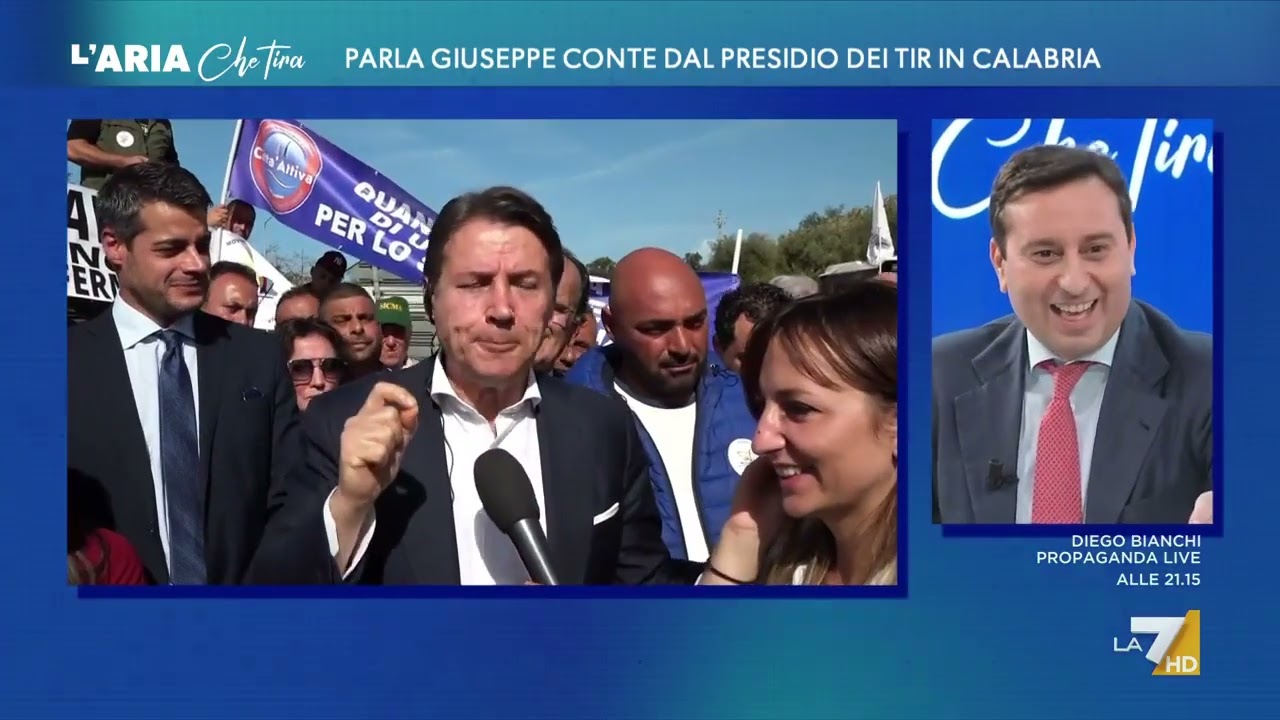 Giuseppe Conte contro David Parenzo: "Mi sono stancato di parlare di primarie, voglio parlare ...