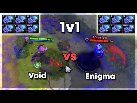 Faceless Void vs Enigma - Dota 2 1v1