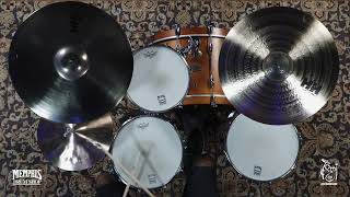 Video thumbnail for Sabian 20" HHX Evolution Crash Cymbal - 1487g (12006XEB-1061623T) by Memphis Drum Shop