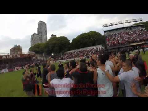 DEFE CAMPEON - Defensores de Belgrano 3-0 Midland  Fecha 18  Torneo Primera C 2014