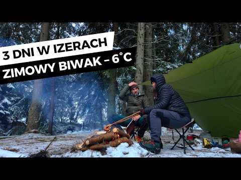 #72 Zimowe Izery! Stóg Izerski, Chatka Górzystów i 3 Dni Biwaku w Hamakach ❄️🌲