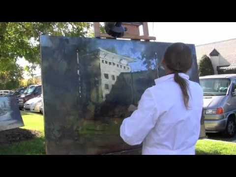 Painting at Art of the Carolinas