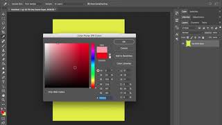Adobe Photoshop layers and fill color