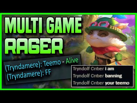 My Top Lane Raged At My Teemo Jungle The Game Before and Is My Top Laner AGAIN - League of Legends