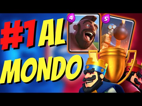 🏆PROVO IL DECK DEL PRIMO AL MONDO!!! [CLASH ROYALE ITA]