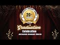 20th Church Anniversary Graduation Jerusalem Covenant Church 09 09 2025