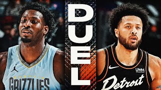 Jaren Jackson Jr - Memphis Grizzlies - Cade Cunningham - Detroit Pistons