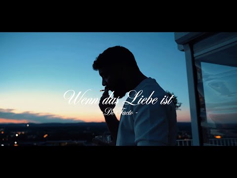De Facto - Wenn das Liebe ist (Official 4K Video) prod. by miceeze
