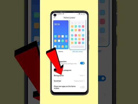 How to Change App Drawer Background Colour 2023 ||App drawer ka colour change kaise kare #shorts