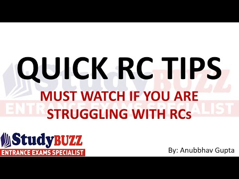 Are you struggling in CAT Reading Comprehensions? Quick RC tips to improve your accuracy in Verbal