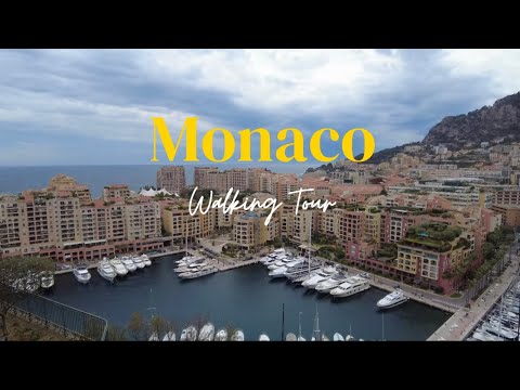 [4K] Walking Tour Prince’s Palace of Monaco, Monographic Museum of Monaco, Saint Martin Gardens